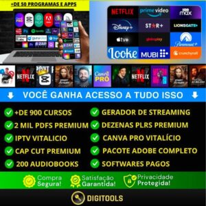 O maior acervo com acesso vitalício